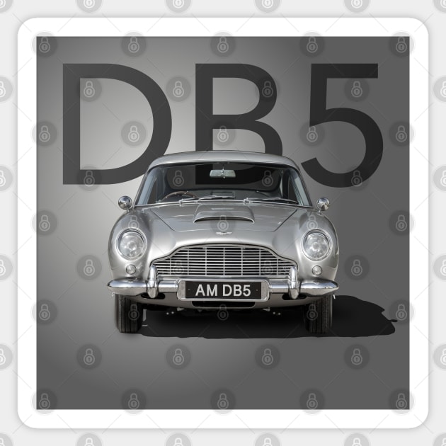 Aston Martin DB5 Sticker by CoolCarVideos